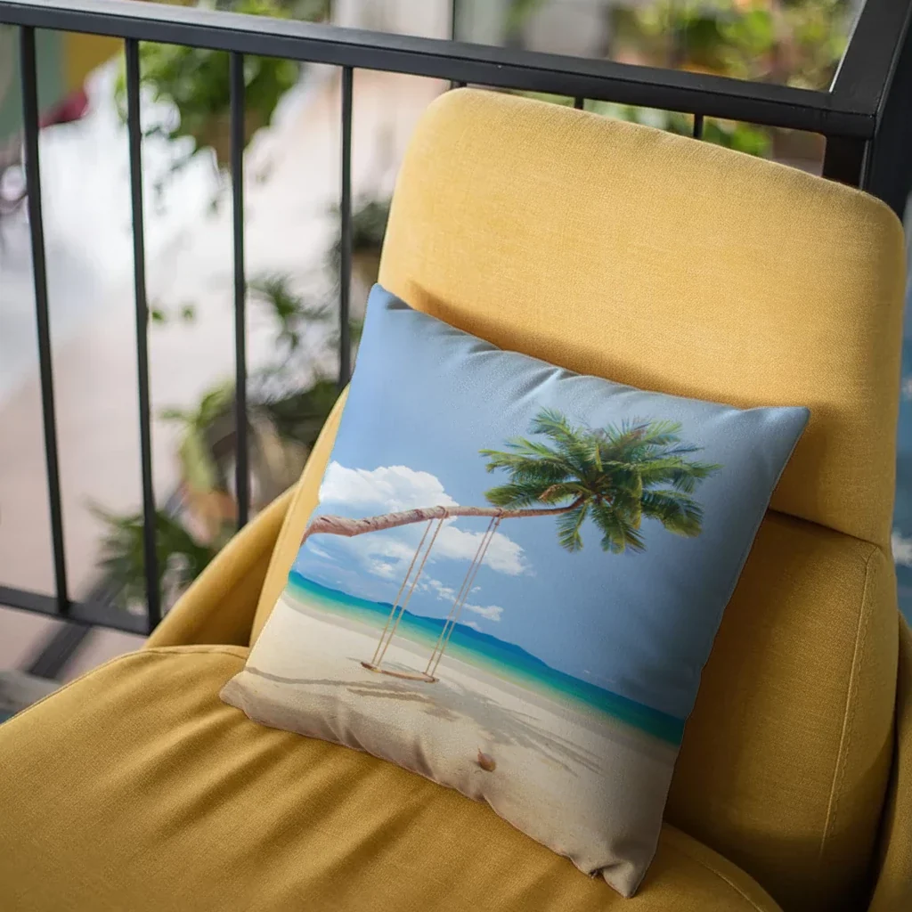 Massage Pillow with Vibration| Bamboo Fabric: USB-C & Battery Powered