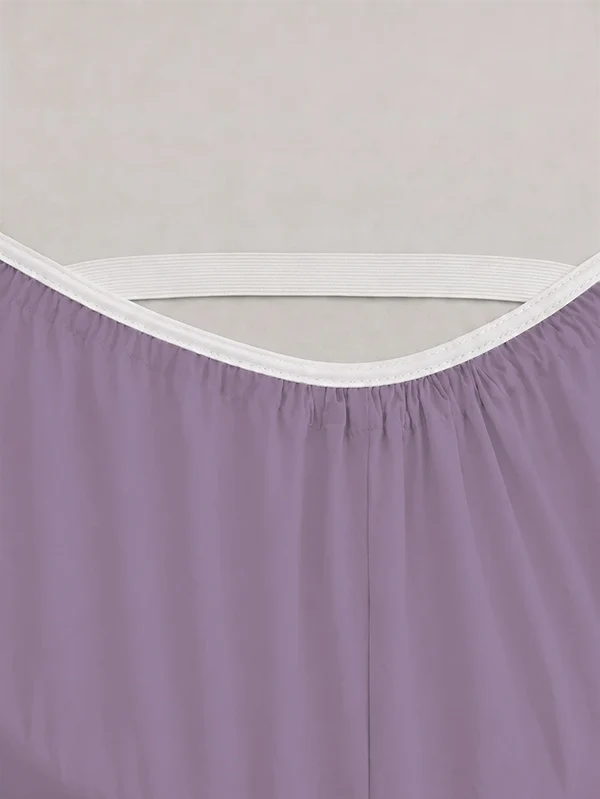 Sprei Bambu Lavender Biru - Kenyamanan Sejuk untuk Kamar Tidur Modern