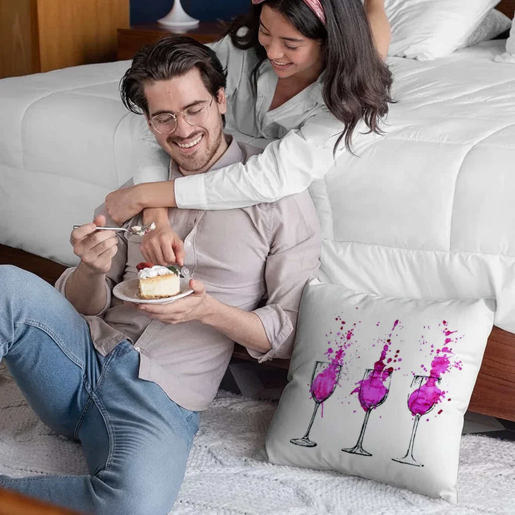 Massage Pillow with Vibration| Bamboo Fabric: USB-C & Battery Powered