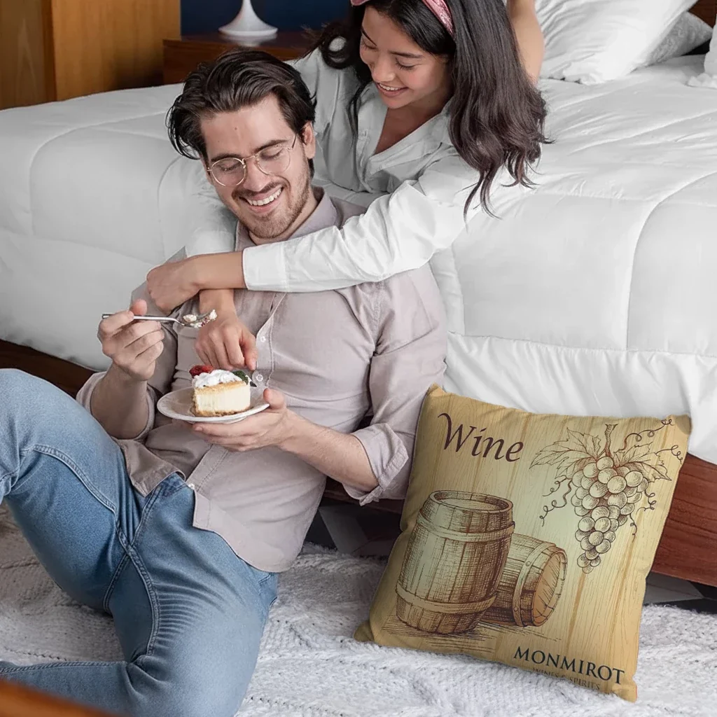 Massage Pillow with Vibration| Bamboo Fabric: USB-C & Battery Powered