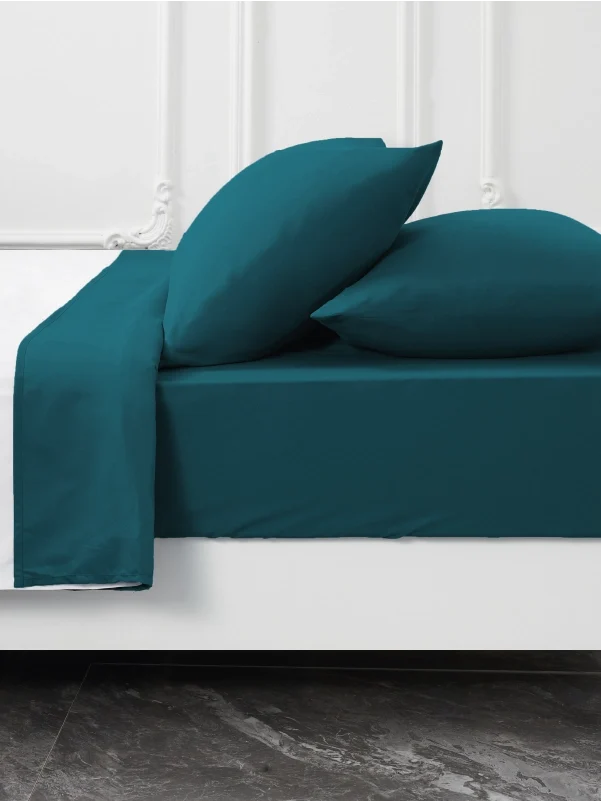 Cobalt Blue Bamboo Pillow Cases Sets - Smooth & Cool Pillowcase for Bamboo