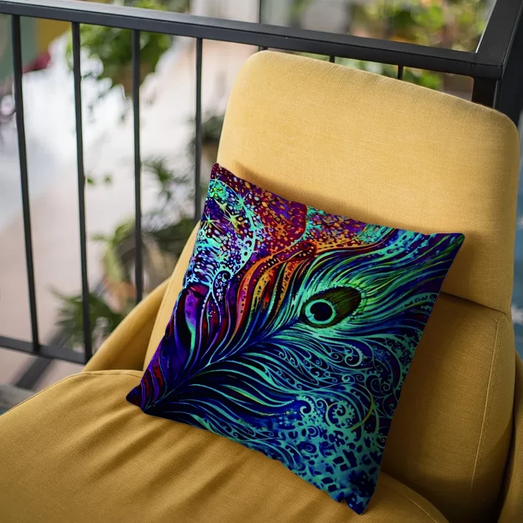 Massage Pillow with Vibration| Bamboo Fabric: USB-C & Battery Powered