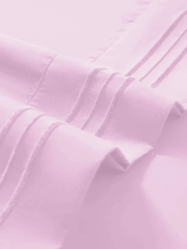 Rosa Bamboo-Kissenbezug-Sets – Hypoallergener & glatter Kissenbezug für alle