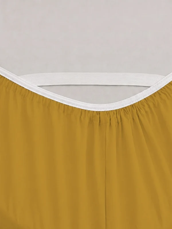Sábanas de bambú dorado - Confort refrescante para dormitorios modernos