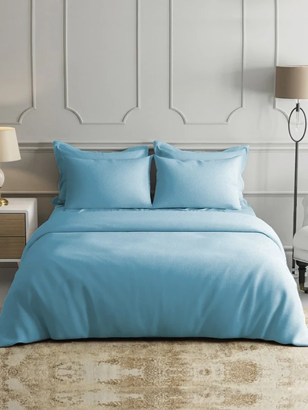 Blue Bamboo Bed Sheets - Cooling Comfort For Modern Bedrooms