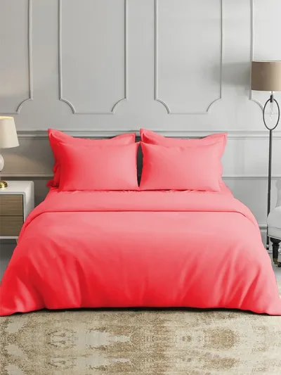Seprai Bambu Coral - Kenyamanan Sejuk untuk Kamar Tidur Modern