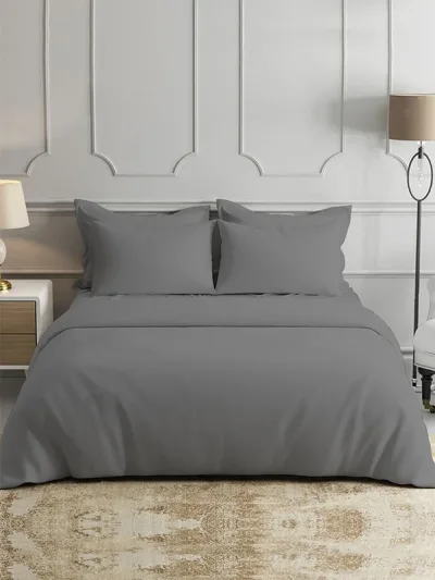 Gray Bamboo Bed Sheets - Cooling Comfort For Modern Bedrooms