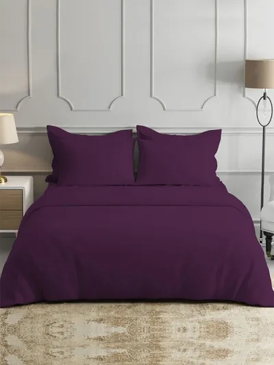 Purple Bamboo Bed Sheets - Cooling Comfort For Modern Bedrooms
