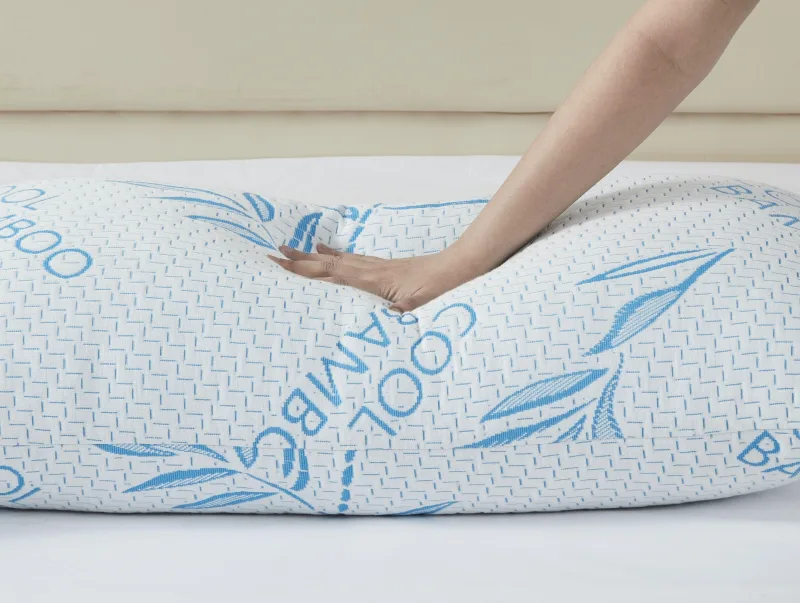 Bamboo Pillow For Bed - Cool Bamboo Sleeping Pillow