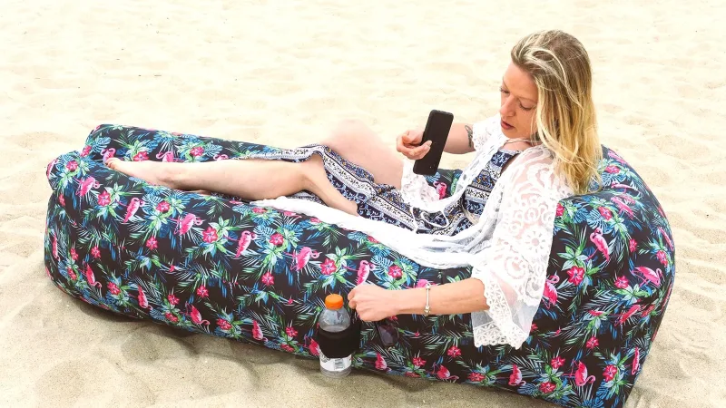 Cool Inflatable Lounger — 21 Designs, No Pump