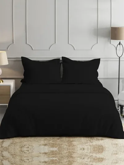 Seprai Bambu Hitam - Kenyamanan Sejuk untuk Kamar Tidur Modern