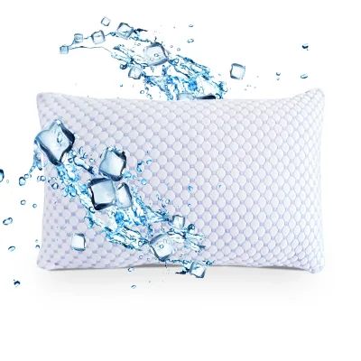 Cold Pillow Bamboo - Best Night Ice Pillow for Comfortable Sleep