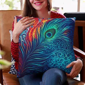 Massage Pillow with Vibration| Bamboo Fabric: USB-C & Battery Powered