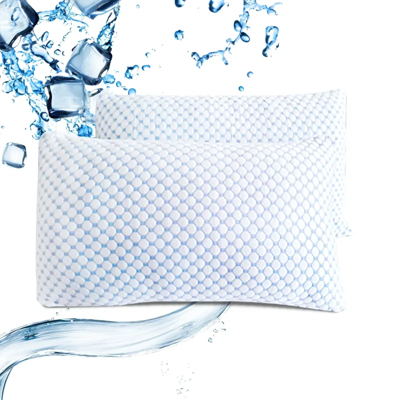 Cold Pillow Bamboo - Best Night Ice Pillow for Comfortable Sleep
