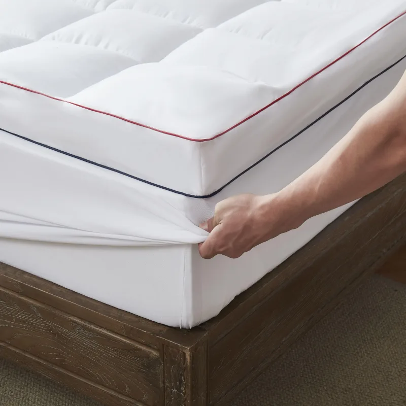 Microfiber Mattress Topper - Soft and Durable Mattress Pad by Cool Bamboo