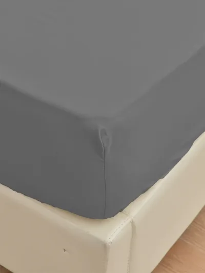 Draps en bambou gris - Confort rafraîchissant pour chambres modernes