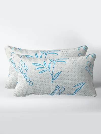 Bamboo Pillow For Bed - Cool Bamboo Sleeping Pillow
